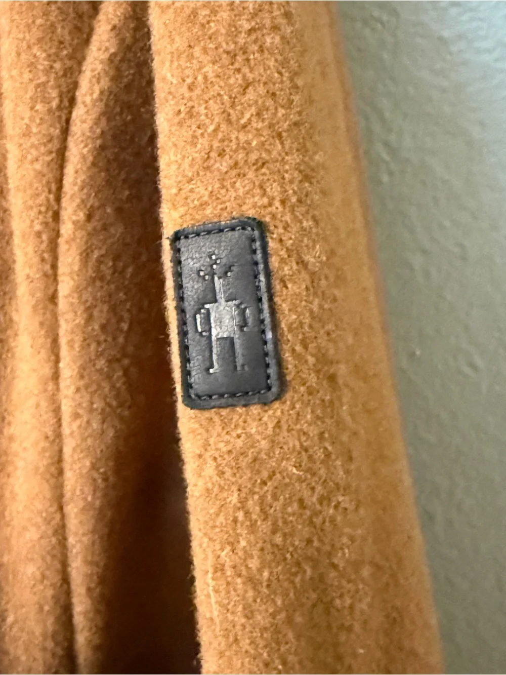 Smartwool Men's Anchor Line Full Zip Jacket Whiskey Brown Wool Blend Size Large
